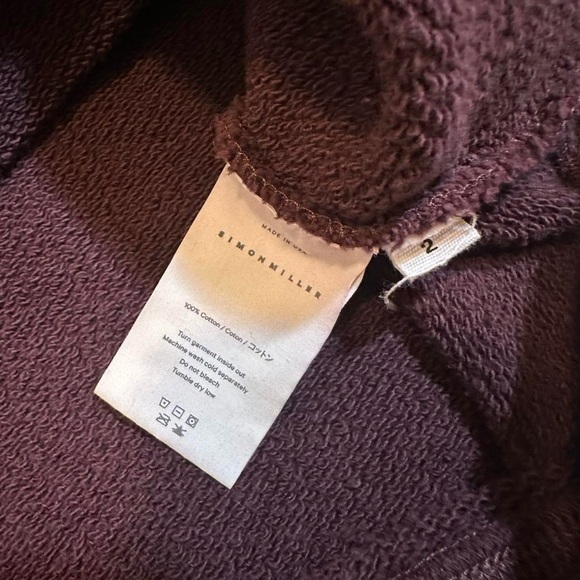 Simon Miller Dark Brown Hoodie - Picture 4 of 7